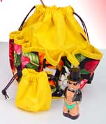 Deluxe Tropical Pattern Bingo Bag