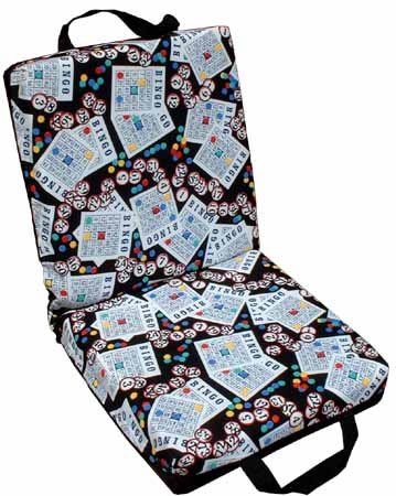 Deluxe Bingo  Card Pattern Bingo Cushion
