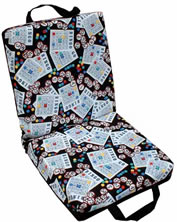 Deluxe Bingo  Card Pattern Bingo Cushion