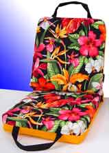 Deluxe Tropical Flowers Bingo Cushion
