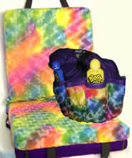Deluxe Tie Dye Bingo Cushion And Bag Set