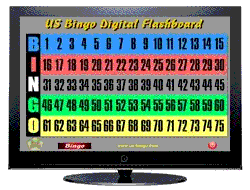 Digital Bingo Flashboard System