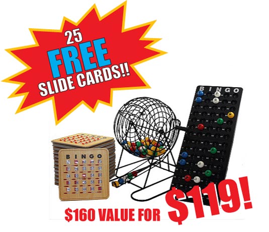 Bingo Party Kit Game Set