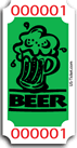 Beer Drink / Bar Ticket Roll