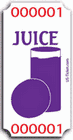Premium Juice Drink Ticket Rolls