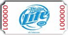 Miller Lite Drink / Bar Ticket