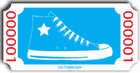 Athletic Shoe Roll Tickets
