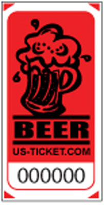 Premium Beer Drink / Bar Roll Ticket