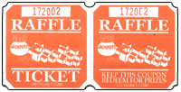 2 Part Raffle Tickets