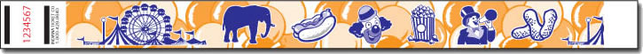 Carnival Tyvek Wristband