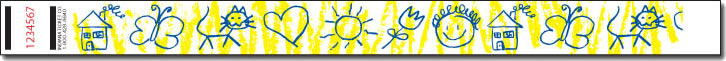 Elementry School Tyvek Wristband
