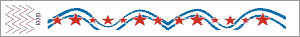 Stars and Stripes Tyvek Wristband