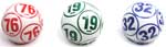 10 Sided Spanish Bingo Balls - 90 Ball Set