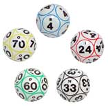12 Sided Corona Camera Bingo Balls