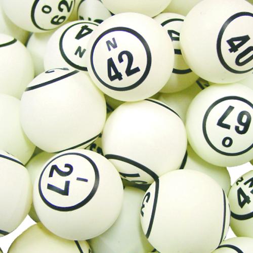 BINGO BALL- WHITE 2#