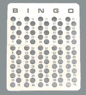 Large Masterboard for 1.5 inch Bingo Balls