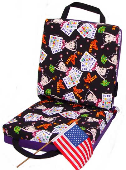 Deluxe Betty Boop Bingo Cushion