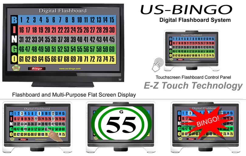 Digital Bingo Flashboard System