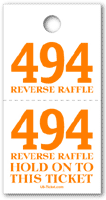 Reverse Raffle Ticket