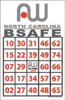 aw nc bingo card