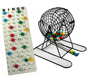 BINGO CAGE - SUPERIOR BALLS MADE IN USA