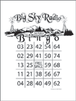 sky radio bingo